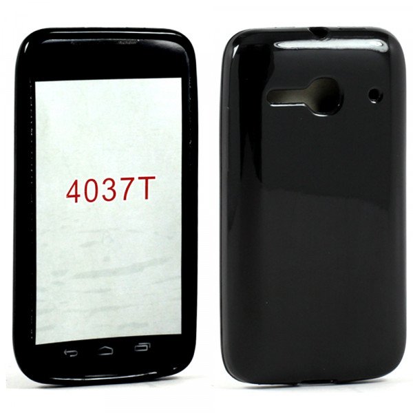 Wholesale Alcatel One Touch Evolve 2 4037T Soft TPU Gel Case (Black)